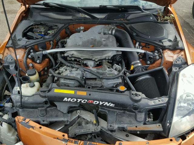 JN1AZ34DX5M609446 - 2005 NISSAN 350Z COUPE ORANGE photo 7