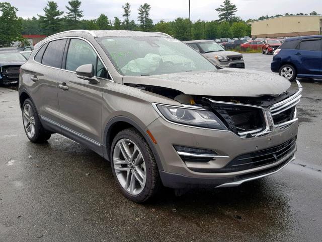 5LMTJ3DH9HUL71635 - 2017 LINCOLN MKC RESERV GRAY photo 1