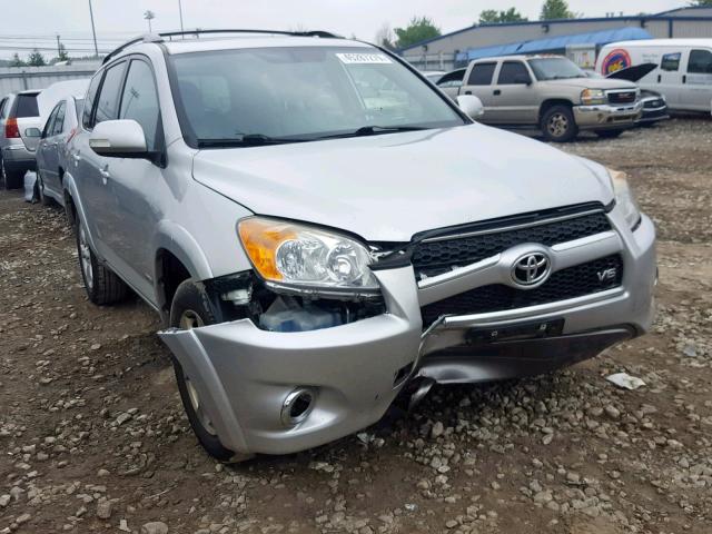 2T3DK4DV8BW044402 - 2011 TOYOTA RAV4 LIMIT SILVER photo 1