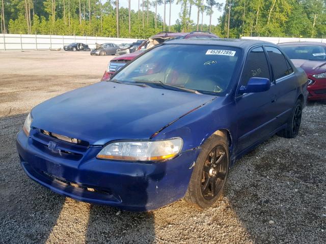 JHMCG565XXC051912 - 1999 HONDA ACCORD EX BLUE photo 2