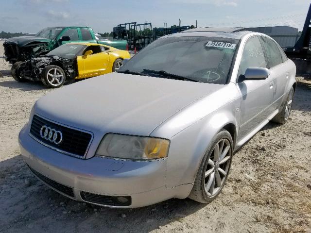 WAUZL64B1YN088405 - 2000 AUDI A6 4.2 QUA SILVER photo 2