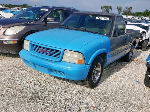 1GTCS14H038282305 - 2003 GMC SONOMA TWO TONE photo 2