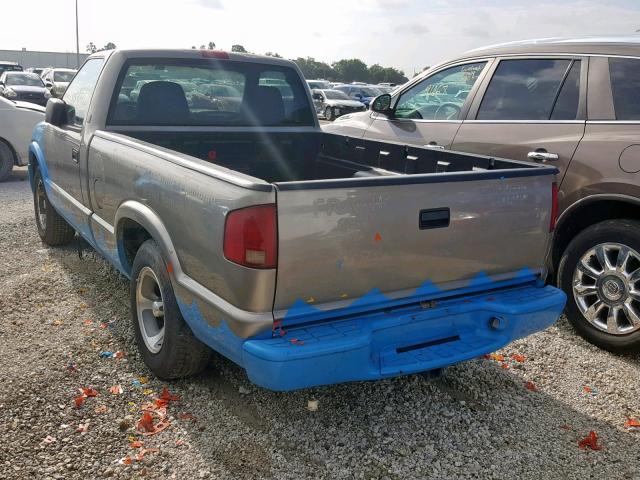 1GTCS14H038282305 - 2003 GMC SONOMA TWO TONE photo 3