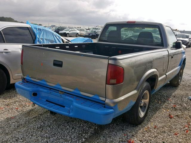 1GTCS14H038282305 - 2003 GMC SONOMA TWO TONE photo 4