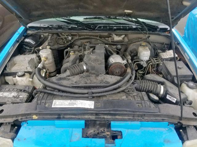 1GTCS14H038282305 - 2003 GMC SONOMA TWO TONE photo 7