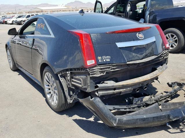 1G6DJ1ED9B0108994 - 2011 CADILLAC CTS PERFOR BLACK photo 3