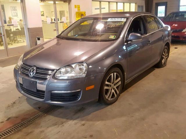 3VWST71K96M648920 - 2006 VOLKSWAGEN JETTA TDI GRAY photo 2