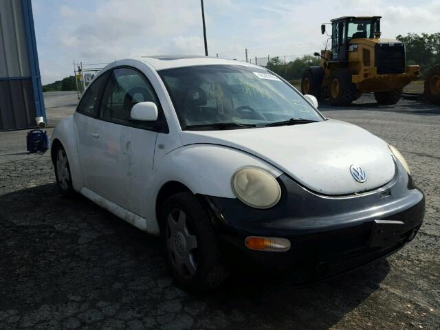 3VWCC21C9XM460111 - 1999 VOLKSWAGEN NEW BEETLE WHITE photo 1