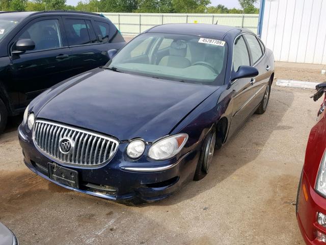 2G4WC582191215341 - 2009 BUICK LACROSSE C BLUE photo 2