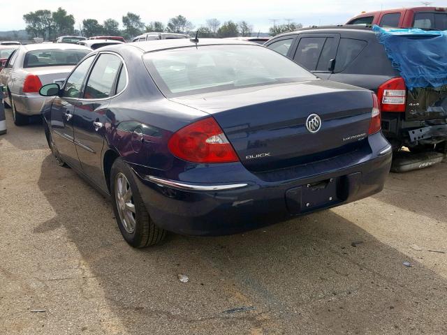 2G4WC582191215341 - 2009 BUICK LACROSSE C BLUE photo 3