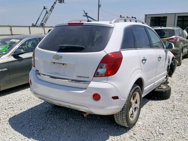 3GNFL3EK6DS516768 - 2013 CHEVROLET CAPTIVA LT WHITE photo 4