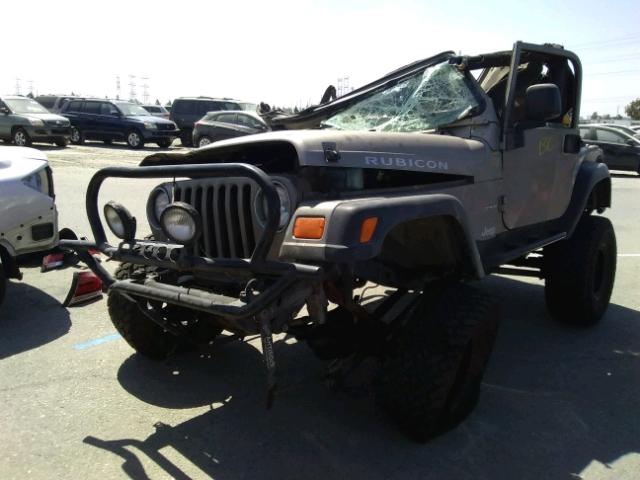 1J4FA69S43P357699 - 2003 JEEP WRANGLER / GOLD photo 2