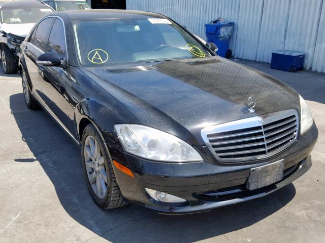 WDDNG71X97A059760 - 2007 MERCEDES-BENZ S 550 BLACK photo 1