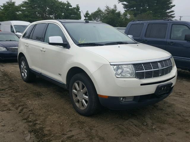 2LMDU88C67BJ26360 - 2007 LINCOLN MKX WHITE photo 1