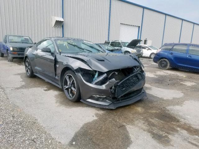 1FA6P8CF2H5303189 - 2017 FORD MUSTANG GT GRAY photo 1