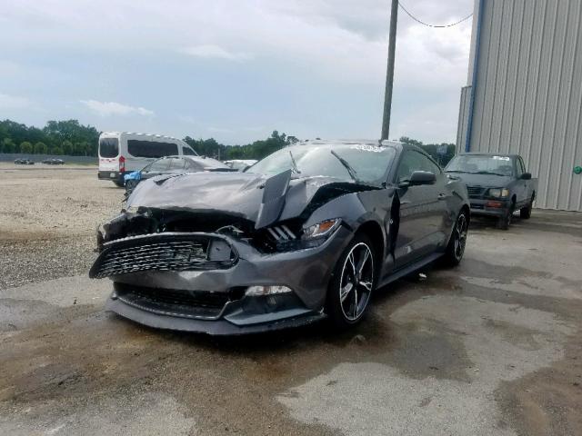 1FA6P8CF2H5303189 - 2017 FORD MUSTANG GT GRAY photo 2