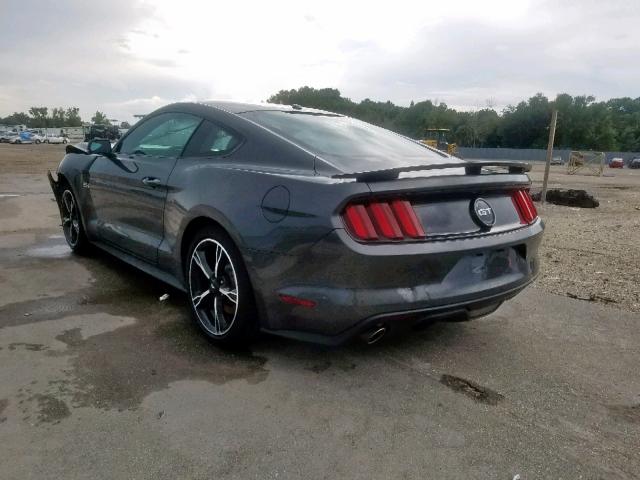 1FA6P8CF2H5303189 - 2017 FORD MUSTANG GT GRAY photo 3