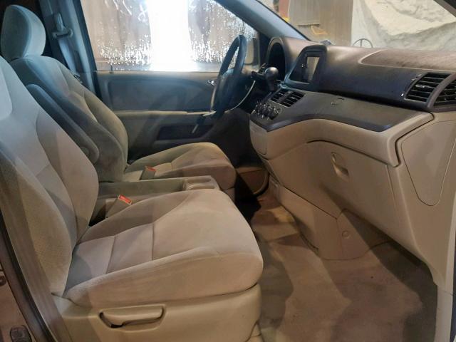 5FNRL382X6B065096 - 2006 HONDA ODYSSEY LX GRAY photo 5