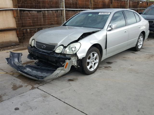 JT8BD69S620152760 - 2002 LEXUS GS 300 SILVER photo 2