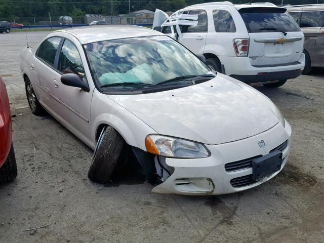 1B3EL46X92N298922 - 2002 DODGE STRATUS SE WHITE photo 1