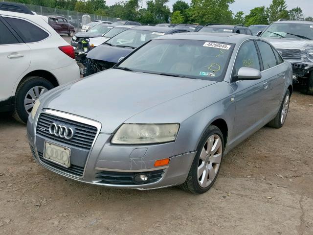 WAUDV74F07N057870 - 2007 AUDI A6 4.2 QUA GRAY photo 2