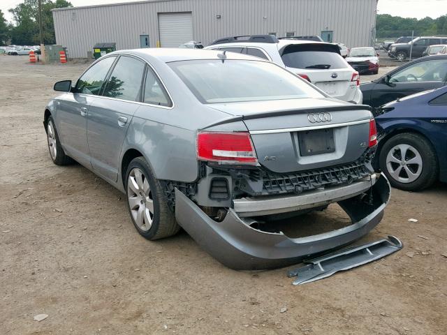 WAUDV74F07N057870 - 2007 AUDI A6 4.2 QUA GRAY photo 3