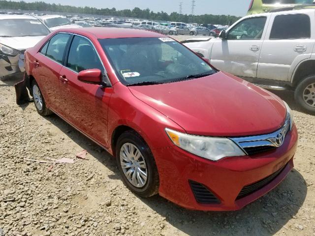 4T4BF1FKXCR199174 - 2012 TOYOTA CAMRY BASE RED photo 1