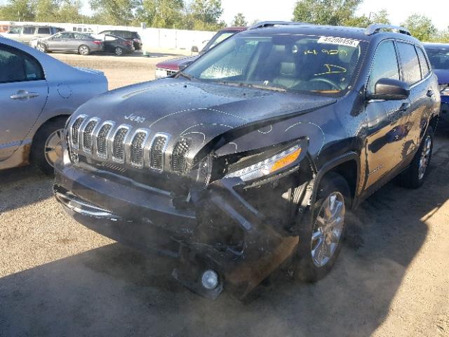 1C4PJMDS5GW320386 - 2016 JEEP CHEROKEE L GRAY photo 2