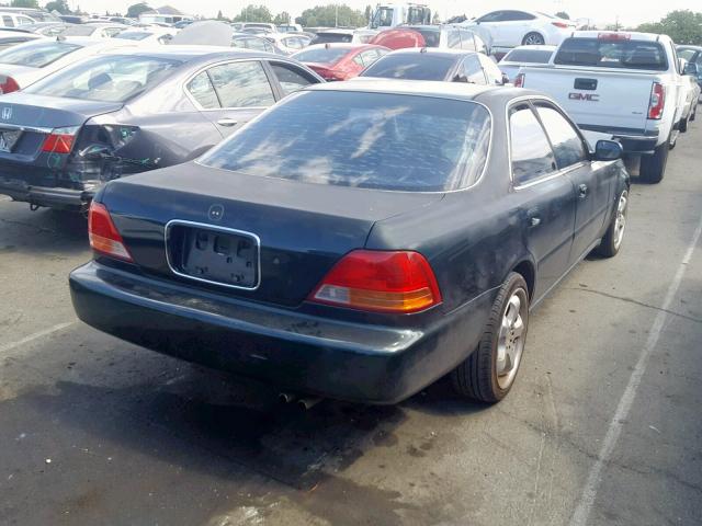 JH4UA3640VC010462 - 1997 ACURA 3.2TL GREEN photo 4