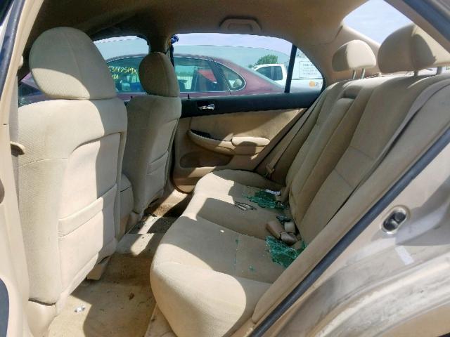 1HGCM55477A044559 - 2007 HONDA ACCORD LX GOLD photo 6