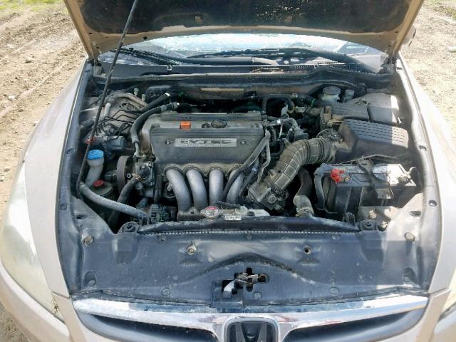 1HGCM55477A044559 - 2007 HONDA ACCORD LX GOLD photo 7