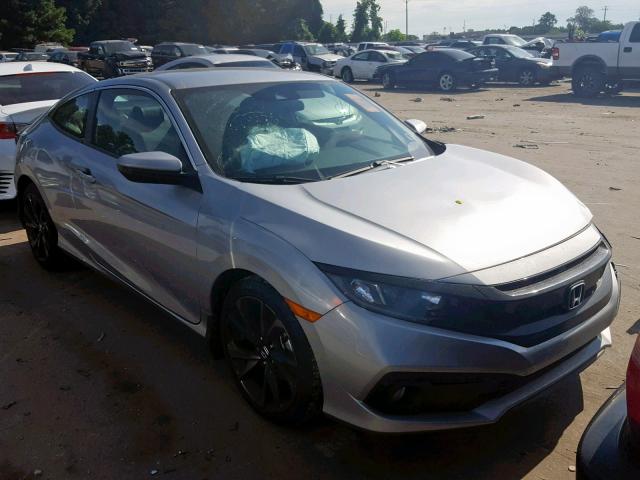 2HGFC4B81KH300125 - 2019 HONDA CIVIC SPOR SILVER photo 1