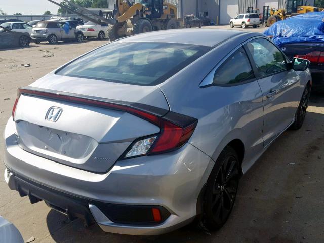 2HGFC4B81KH300125 - 2019 HONDA CIVIC SPOR SILVER photo 4