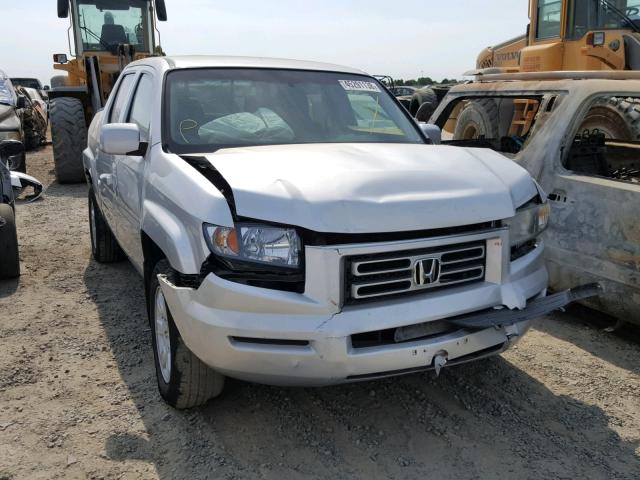 2HJYK16456H547164 - 2006 HONDA RIDGELINE SILVER photo 1