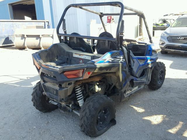 4XAVAE872FB318479 - 2015 POLARIS RZR 900 EP BLUE photo 4