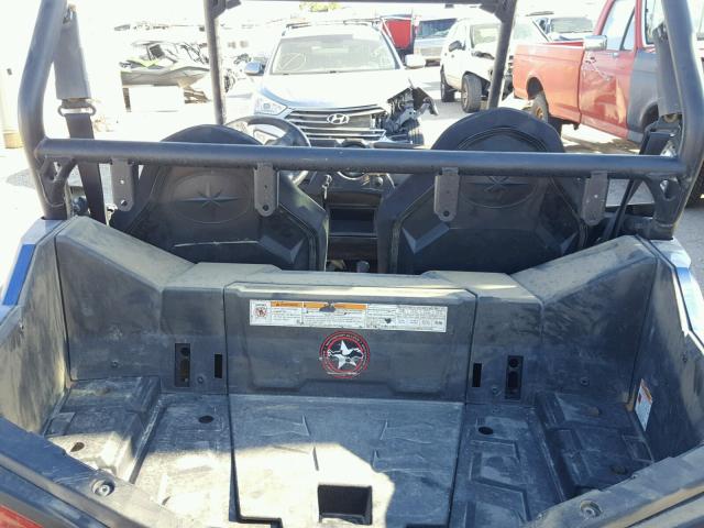 4XAVAE872FB318479 - 2015 POLARIS RZR 900 EP BLUE photo 6