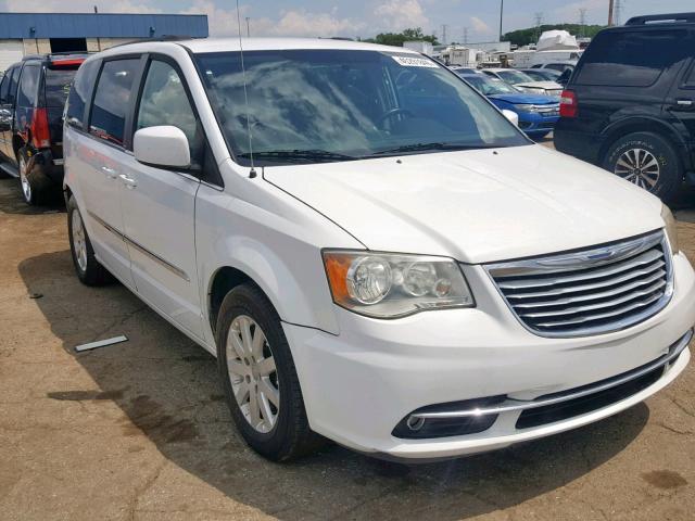 2C4RC1BGXER204560 - 2014 CHRYSLER TOWN & COU WHITE photo 1