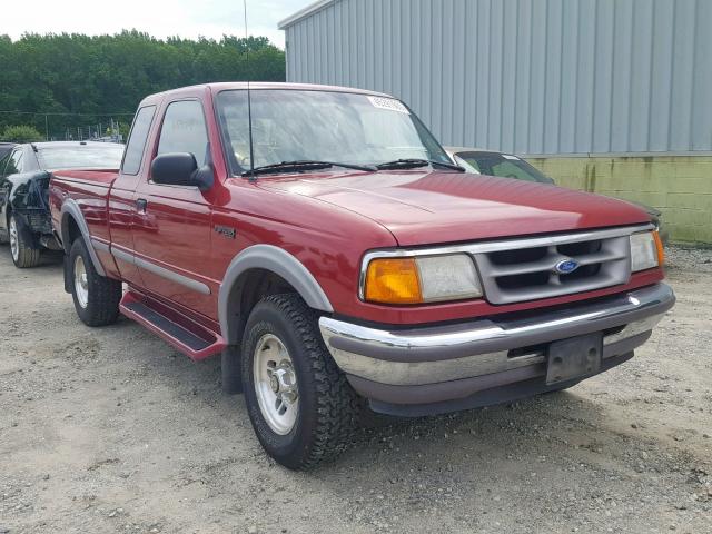 1FTDR15X3TTA17591 - 1996 FORD RANGER SUP RED photo 1