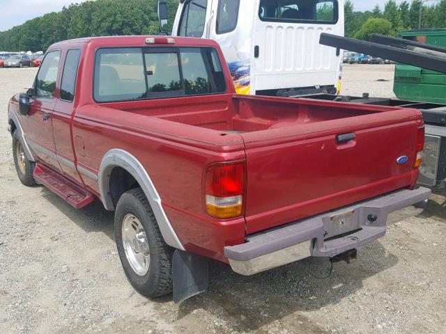 1FTDR15X3TTA17591 - 1996 FORD RANGER SUP RED photo 3