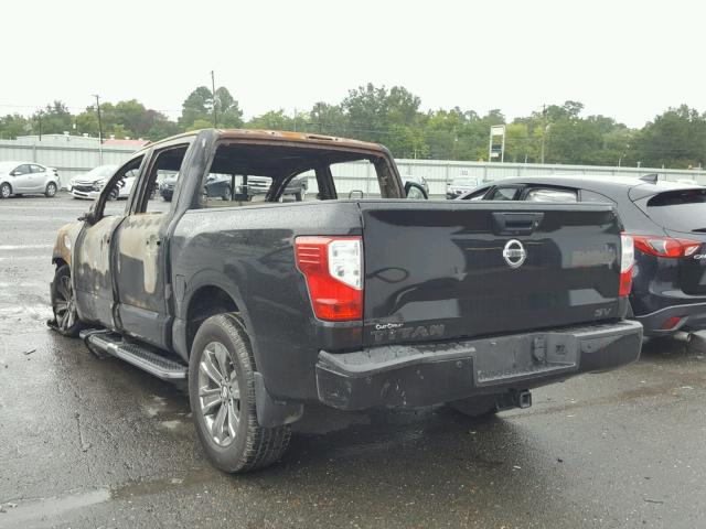 1N6AA1E6XHN536163 - 2017 NISSAN TITAN SV BLACK photo 3