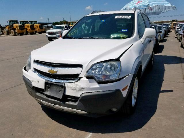 3GNAL2EK0DS627496 - 2013 CHEVROLET CAPTIVA LS 白色 照片 2