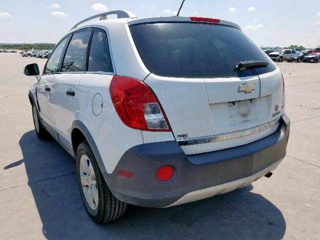 3GNAL2EK0DS627496 - 2013 CHEVROLET CAPTIVA LS 白色 照片 3