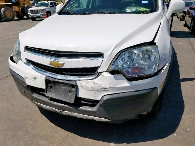3GNAL2EK0DS627496 - 2013 CHEVROLET CAPTIVA LS 白色 照片 9