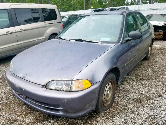 JHMEG8642RS006490 - 1994 HONDA CIVIC DX GRAY photo 2