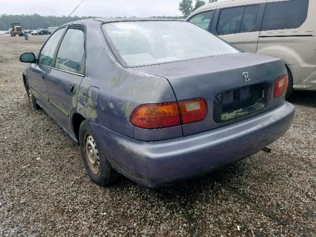 JHMEG8642RS006490 - 1994 HONDA CIVIC DX GRAY photo 3