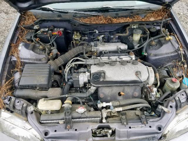 JHMEG8642RS006490 - 1994 HONDA CIVIC DX GRAY photo 7