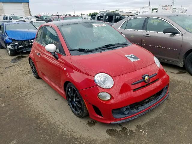 3C3CFFFH6DT743366 - 2013 FIAT 500 ABARTH RED photo 1