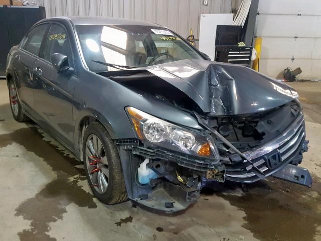 1HGCP2F87BA132513 - 2011 HONDA ACCORD EXL GRAY photo 1