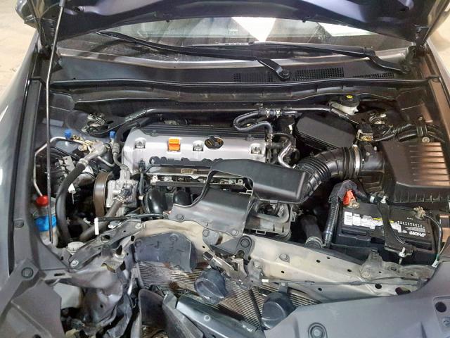 1HGCP2F87BA132513 - 2011 HONDA ACCORD EXL GRAY photo 7