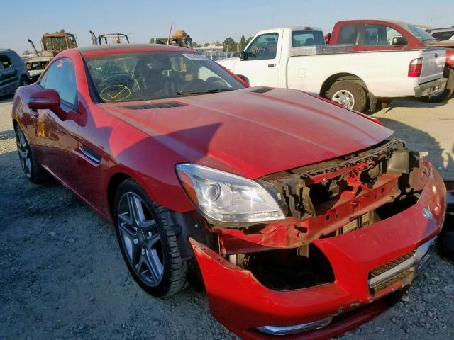 WDDPK4HAXDF068330 - 2013 MERCEDES-BENZ SLK 250 RED photo 1